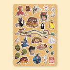 Studio Ghibli Sticker Sheet