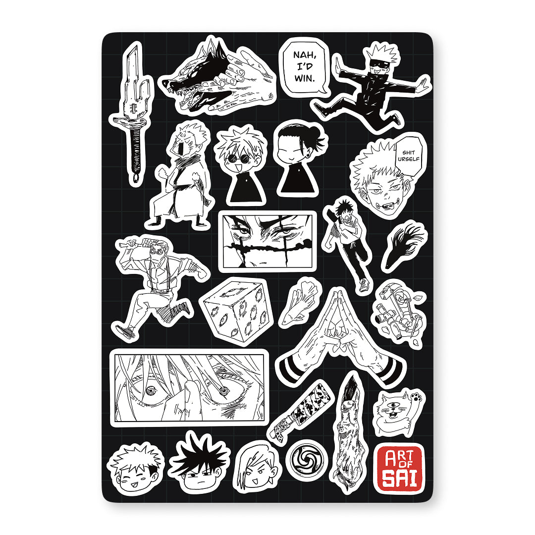 JJK Sticker Sheet