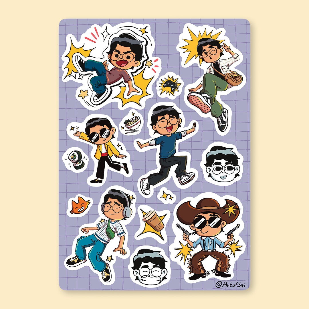 OOTD Sticker Sheet