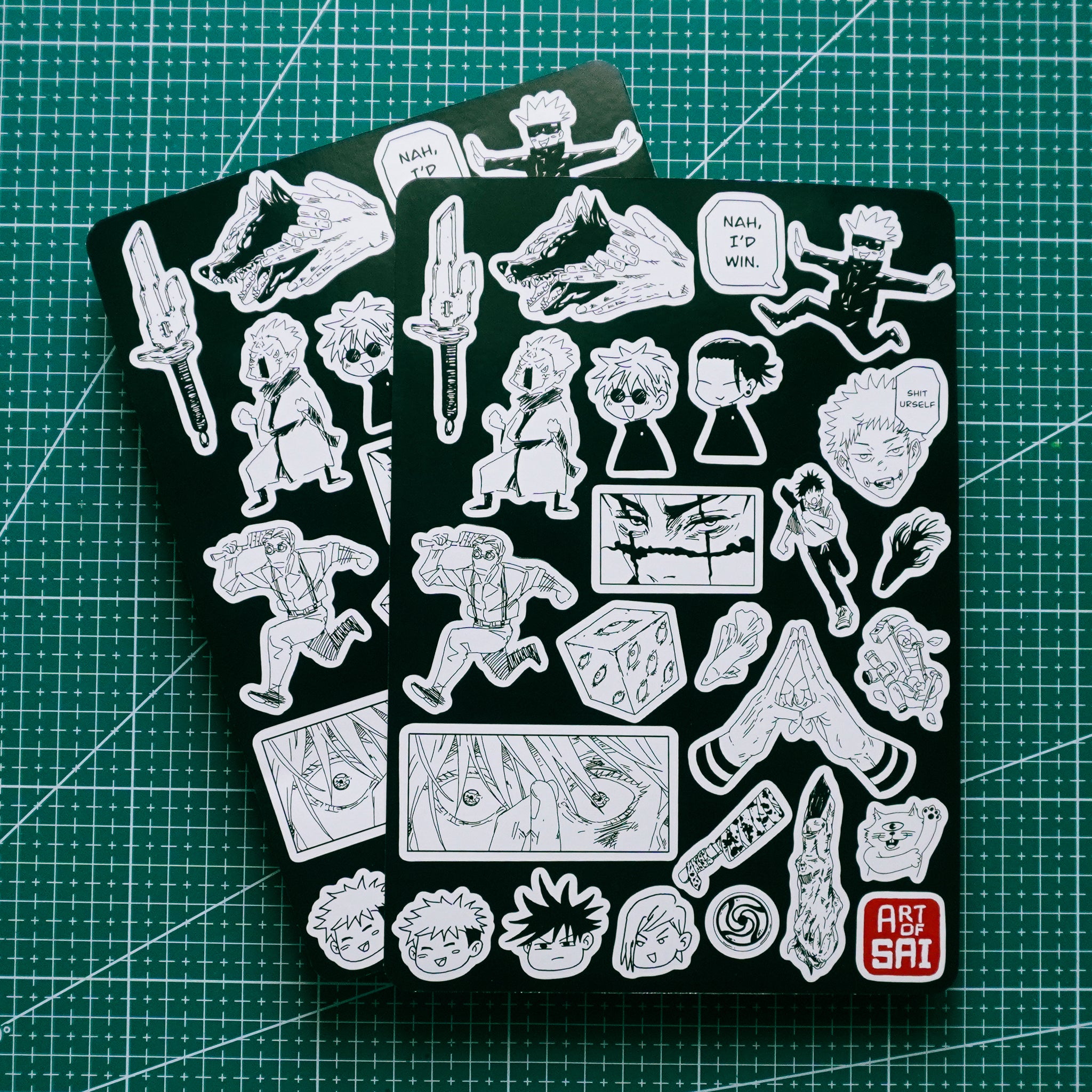 JJK Sticker Sheet